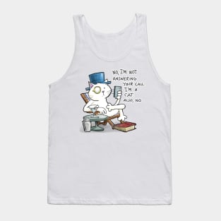 Dapper Cat - Nil by mouth Tank Top